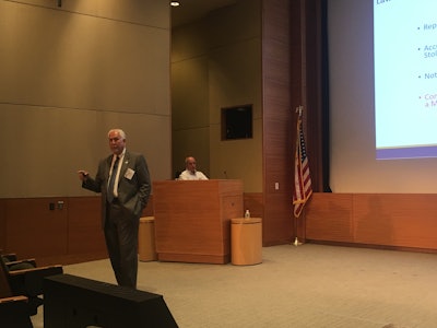 Chuck Forsaith, Senior Director of HDA’s Pharmaceutical Cargo Security Coalition (PCSC) and John Cannon, Special Agent in Charge at the Georgia Bureau of Investigation