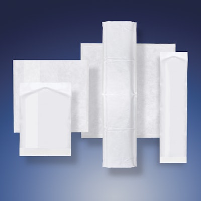 For biopharmaceutical equipment and medical device components, a new line of Tyvek® supplies includes 54 options.