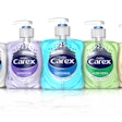 Carex handwash package redesign helps celebrate the company's 25th anniversary.