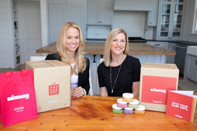 From left, Kendall Glynn, COO, and Katie Thomson, CEO, of Square Baby.