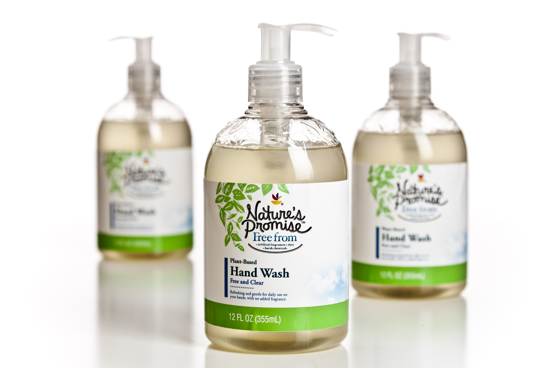 The first commercial application of LiquiForm is a bottle for the Nature&rsquo;s Promise brand of liquid hand soap.