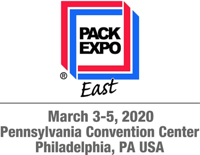 Exhibit sales open for the Northeast’s leading event PACK EXPO East 2020