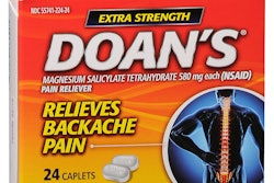 Dr. Reddy's packaged therapies include Doan's backache pain product. (Image courtesy of DRL.)