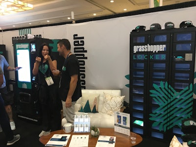 grasshopper was showing its automated, compliant kiosks