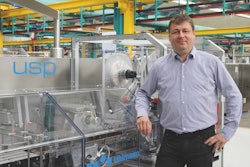 Kay Reinhardt, Team Leader Engineering Projects, managed the upgrade of 26 packaging machines at Salutas Pharma. (Uhlmann photo)