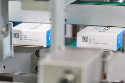 French pharma company implements Adents system for EU FMD compliance.