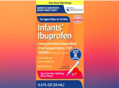 Infant Ibuprofen / Image: Tris