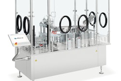 For aseptic filling and closing of ready-to-use vials, this servo-driven machine helps reduce costs, minimize footprint and speed changeover.