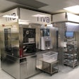 Two automated IV compounding systems sterile-fill liquids and lyophilized products into IV syringes and bags for administration to Mission Health patients.