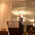 Roya Behbahani, Director and Labeling Cluster Head in Global Labeling Management at Pfizer, presenting at the 11th Pharma Packag
