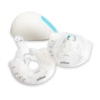 Willow is described as the world’s first all-in-one wearable breast pump that fits inside a bra, it incorporates a doughnut-shaped pouch/bag that holds breast milk.