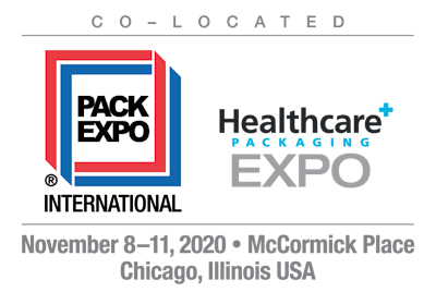 Exhibit sales are open for the return of PACK EXPO International and Healthcare Packaging EXPO to Chicago in 2020 (Nov. 8-11, McCormick Place, Chicago)