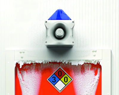 Flashing sounders enhance safety with detection systems