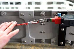 DynaCon parts conveyors give manufacturers new options with a cable e-stop accessory.