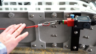 DynaCon parts conveyors give manufacturers new options with a cable e-stop accessory.