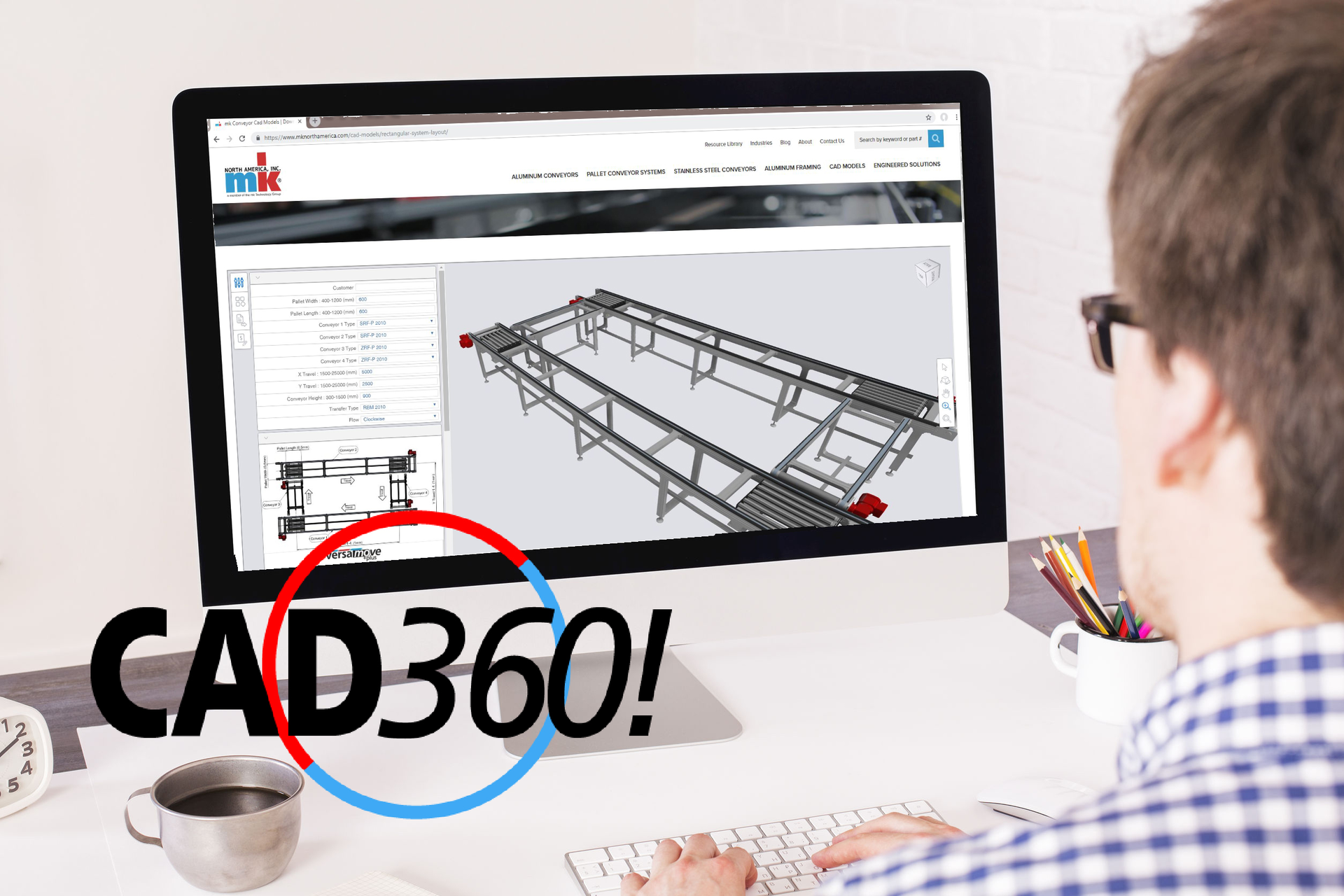 Tool simplifies design of customized conveyor systems