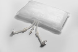 STA-PURE Flexible Freeze Container, a single-use bag designed to remain durable at cold temperatures.