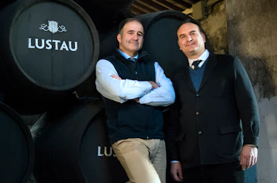 From left, Luis Caballero and Luis Pindado of Caballero Group