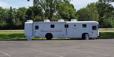 Each year, we have strong participation in our annual blood drives