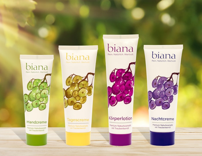 The tube for biana is made from 95% wood flour content and bioethanol from sugarcane.