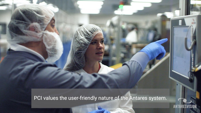 The user-friendly Antares system helps PCI save time.