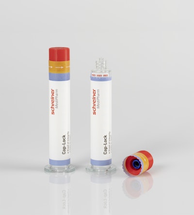 Cap-Lock from Schreiner MediPharm protects syringes against undetected tampering attempts.
