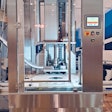 The capper is constructed of stainless steel and has a sloped-surface design with minimal cavity infiltration.