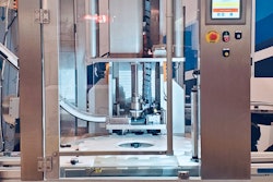 The capper is constructed of stainless steel and has a sloped-surface design with minimal cavity infiltration.