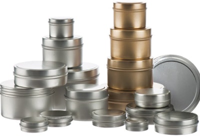 Seamless tins
