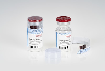Schreiner MediPharm's Flexi-Cap Prime has a combined tear strip for the label and cap