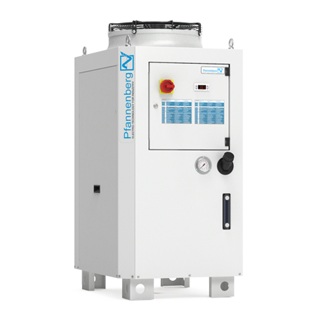 Large packaged chillers employ closed-loop liquid cooling