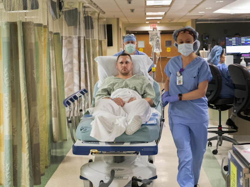 The first patient to be implanted with a chip to fight opioid addiction.