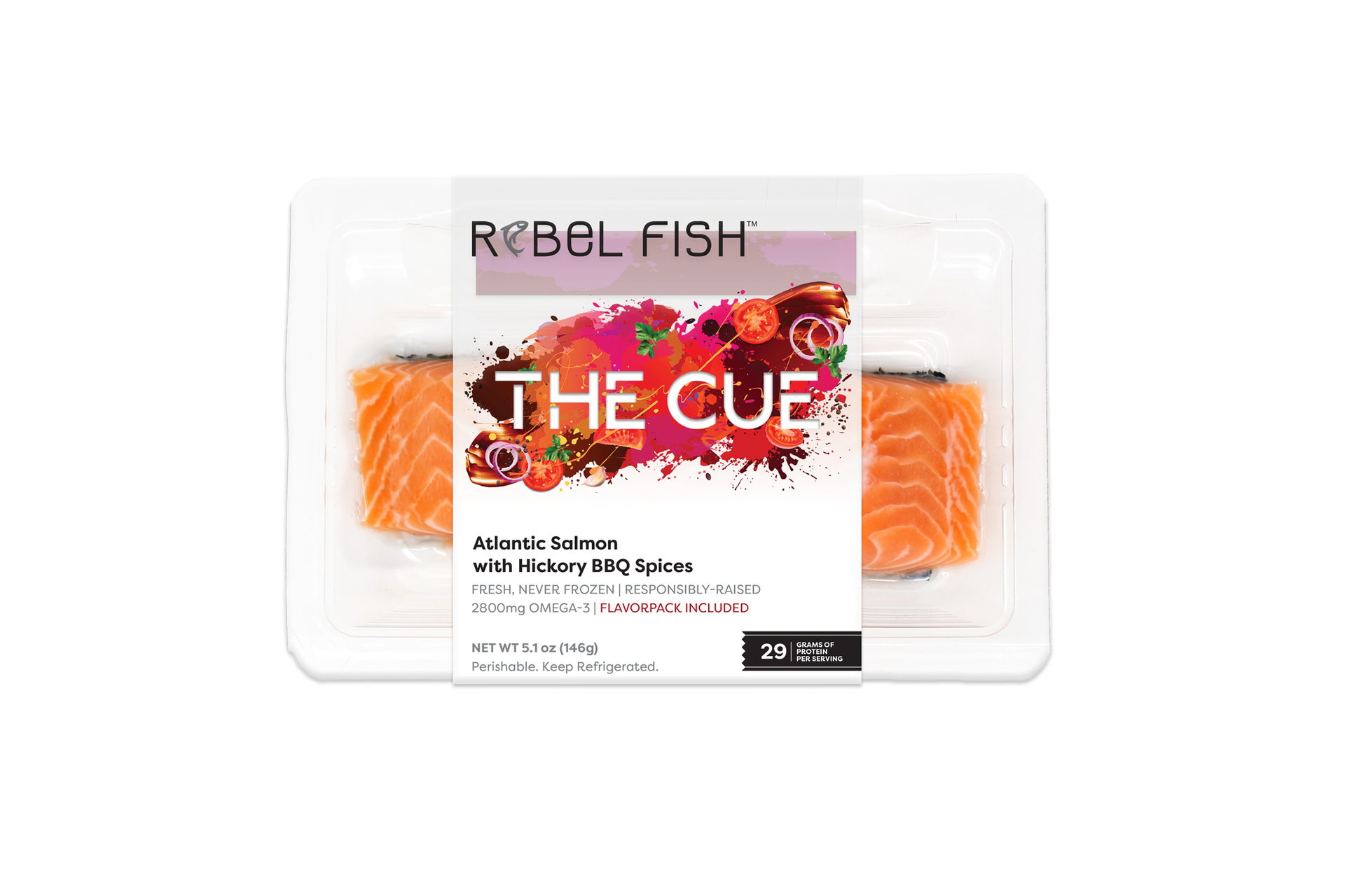 Rebel Fish salmon entree
