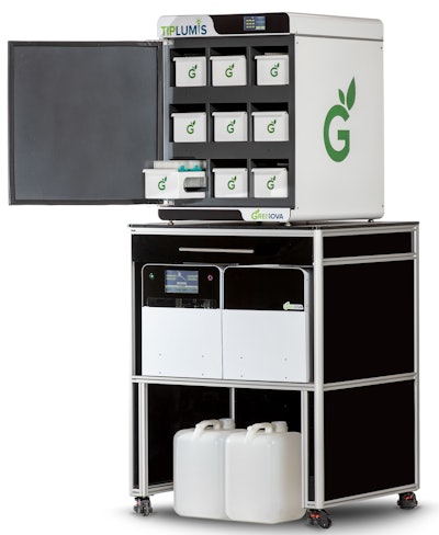 Enables labs to wash and sterilize contaminated pipette tips in large quantities for reuse.