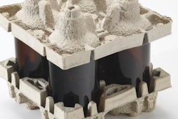 Molded pulp protective packaging