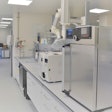 Modern laboratory environment in the new 1,800 sqm building.