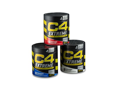 Printing & Shelf Impact—C-4 Extreme Explosive Pre Workout, 30 oz., Phenix Label Co.