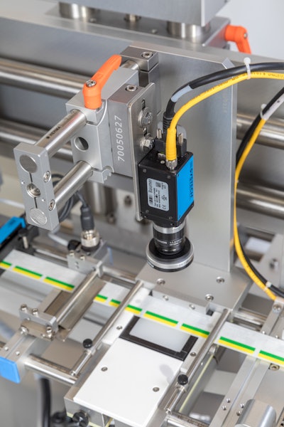 Designed to meet pharma sector demands for an FDA-compliant labeler in a compact footprint.