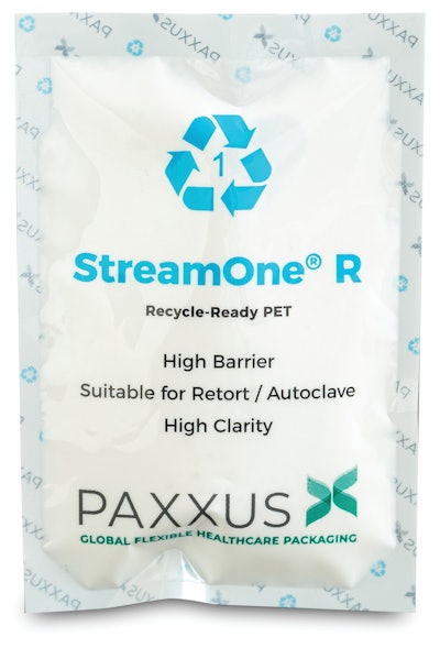 Packaging Excellence—StreamOne®R Retortable Recycle-Ready Polyester, PAXXUS, Inc.