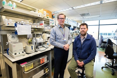Dr. Keith Jerome (left), Director of the UW Medicine Virology laboratory in Seattle, and Dr. Alex Greninger, Assistant Director of the lab, quickly ramped up a test to detect the novel coronavirus, SARS-CoV-2. As of March 11, their lab had performed nearly 3,000 tests ― with nearly 270 found to be positive.