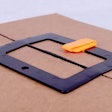 Box Latch plus anchor make this simple corrugated box reusable many times over.