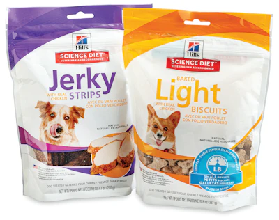 Plastic Packaging Technologies, LLC— Hill's All PE 'Recyclable' Pet Treat Bags