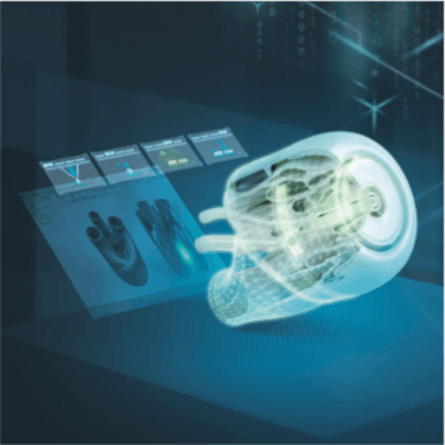 Siemens connects healthcare providers and medical designers to produce components through additive manufacturing.