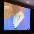 Experts opened unbranded packaging as if they were in the field, with the livefeed cast on screens in the main HealthPack conference room.