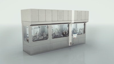 With the Flexible Filling Portfolio, Syntegon presents an individually configurable, modular machine concept for processing small and medium batches of liquid pharmaceuticals.