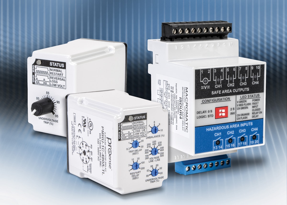 Motor Control and Intrinsically Safe Relays From Automation Direct