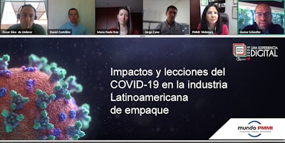 Five experts from the packaging and supply chain world offered a multi-sectoral analysis of COVID-19’s impacts on the Latin American industry, in an EXPO PACK webinar attended by 280 professionals from the entire region.