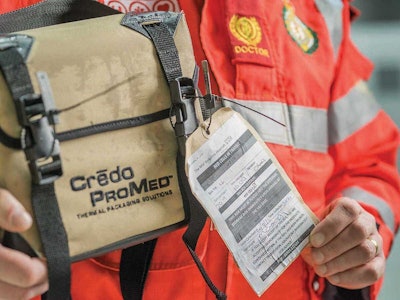 Yorkshire Air Ambulance gave 28 patients transfusions at the scene of an incident.