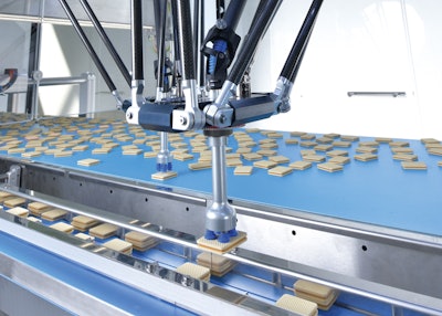 The new T4 and T5 pick & place robots from Schubert, which are based on the Delta robot type, offer high performance in a small space.