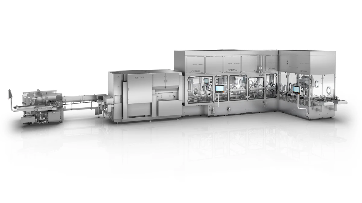 Optima Machine OPTIMA Supporting Catalent with New High-Speed Vial Filling Line for ...